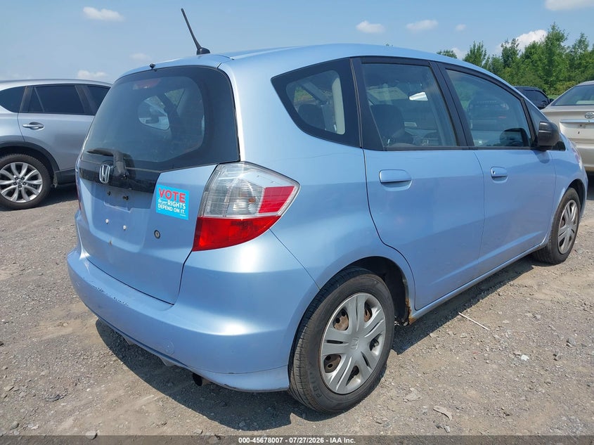 2009 Honda Fit VIN JHMGE87279S029243 IAAI salvage auction — NORMAL WEAR, Clear (New York), sold $25 on 2026-07-30 (photo 4)