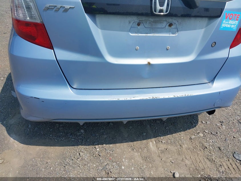 2009 Honda Fit VIN JHMGE87279S029243 IAAI salvage auction — NORMAL WEAR, Clear (New York), sold $25 on 2026-07-30 (photo 6)
