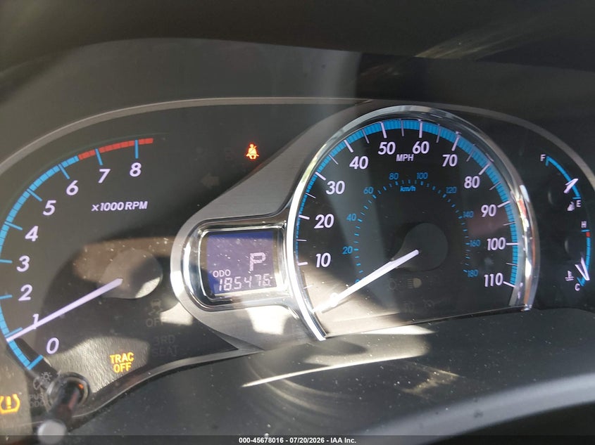 2013 Toyota Sienna VIN 5TDYK3DC9DS315529 IAAI salvage auction — NORMAL WEAR, Clear (New Jersey), sold $3,250 on 2026-07-30 (photo 7)