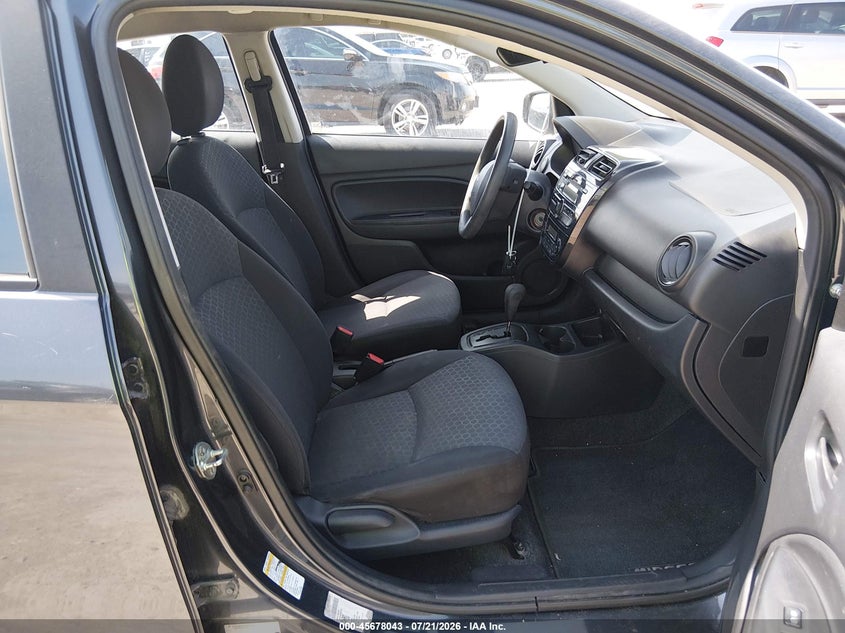 2015 Mitsubishi Mirage VIN ML32A3HJ1FH000395 IAAI salvage auction — NORMAL WEAR, Original (Texas), sold $25 on 2026-07-29 (photo 5)