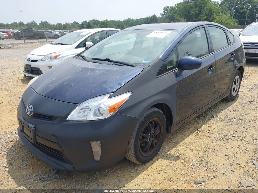 2012 Toyota Prius VIN JTDKN3DU0C1528063 IAAI salvage auction — NORMAL WEAR, Clear (Virginia), sold $25 on 2026-07-27 (photo 2)