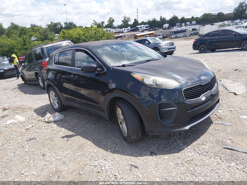 2017 Kia Sportage VIN KNDPM3AC6H7119199 IAAI salvage auction — NORMAL WEAR, Clear (Tennessee), sold $3,500 on 2026-07-30 (photo 1)