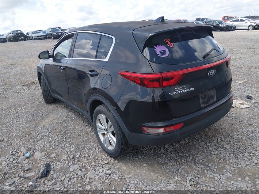 2017 Kia Sportage VIN KNDPM3AC6H7119199 IAAI salvage auction — NORMAL WEAR, Clear (Tennessee), sold $3,500 on 2026-07-30 (photo 3)