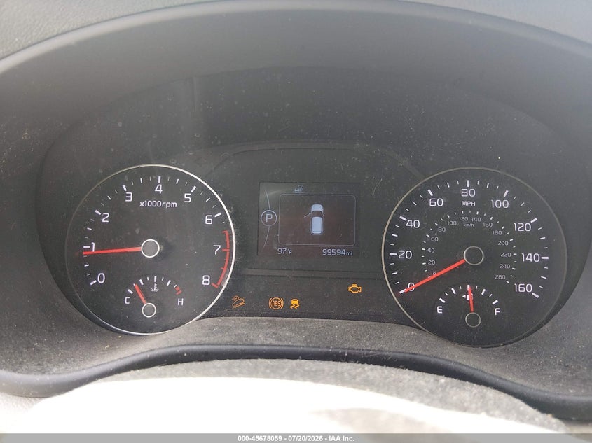 2017 Kia Sportage VIN KNDPM3AC6H7119199 IAAI salvage auction — NORMAL WEAR, Clear (Tennessee), sold $3,500 on 2026-07-30 (photo 7)