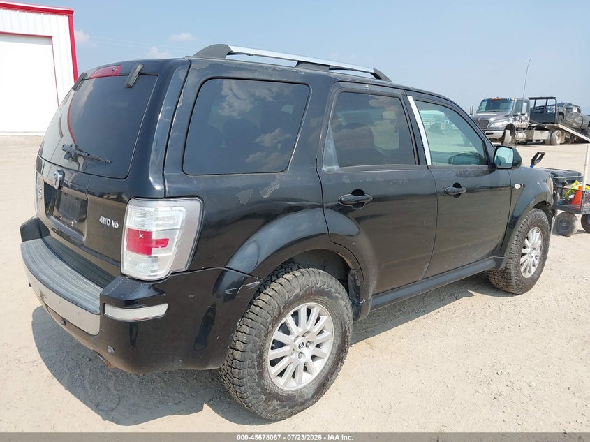 2008 Mercury Mariner VIN 4M2CU97138KJ02729 IAAI salvage auction — NORMAL WEAR, Clear (Montana), sold $225 on 2026-07-29 (photo 4)