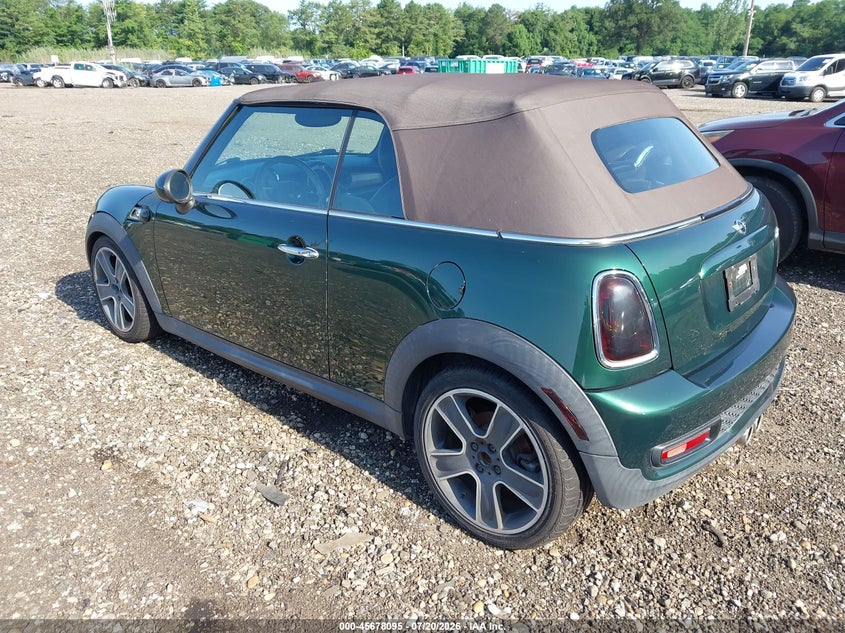 2012 Mini Cooper VIN WMWZP3C55CT296208 IAAI salvage auction — NORMAL WEAR, Clear (New York), sold $25 on 2026-07-28 (photo 3)
