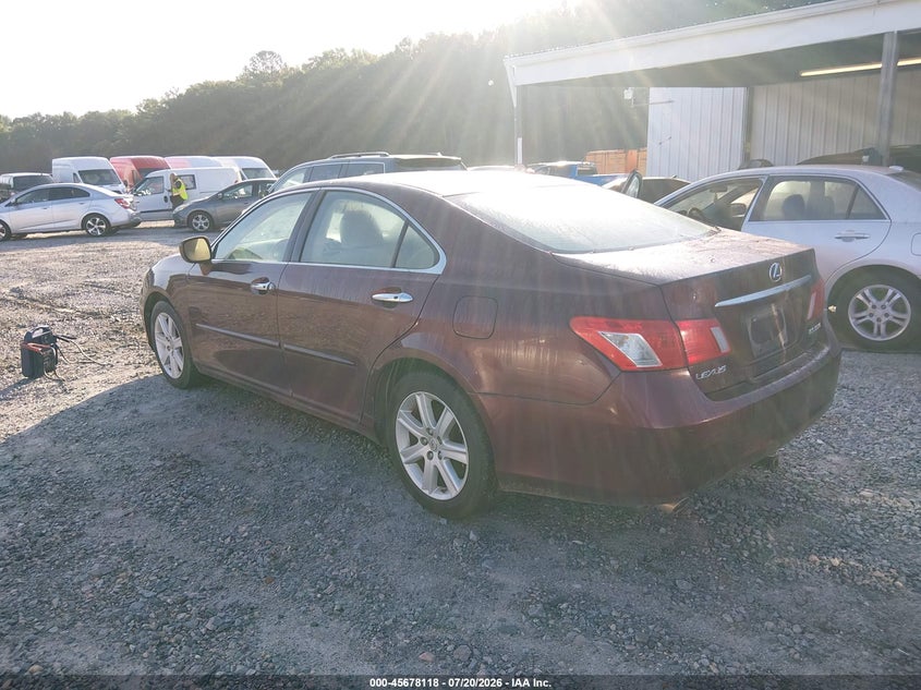2007 Lexus Es 350 VIN JTHBJ46G472129602 IAAI salvage auction — NORMAL WEAR, Clear (Georgia), sold $525 on 2026-07-29 (photo 3)
