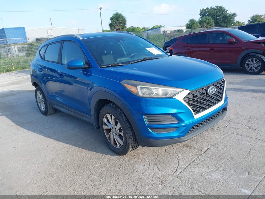 2019 Hyundai Tucson VIN KM8J33A41KU026497 IAAI salvage auction — NORMAL WEAR, Clear (Florida), sold $25 on 2026-07-29 (photo 1)