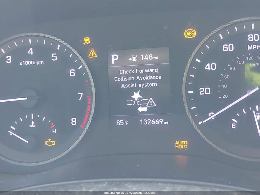 2019 Hyundai Tucson VIN KM8J33A41KU026497 IAAI salvage auction — NORMAL WEAR, Clear (Florida), sold $25 on 2026-07-29 (photo 7)