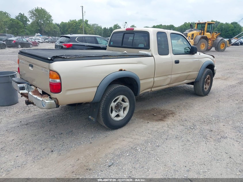 2003 Toyota Tacoma VIN 5TEWM72NX3Z173111 IAAI salvage auction — NORMAL WEAR, Clear (Minnesota), sold $525 on 2026-07-28 (photo 4)