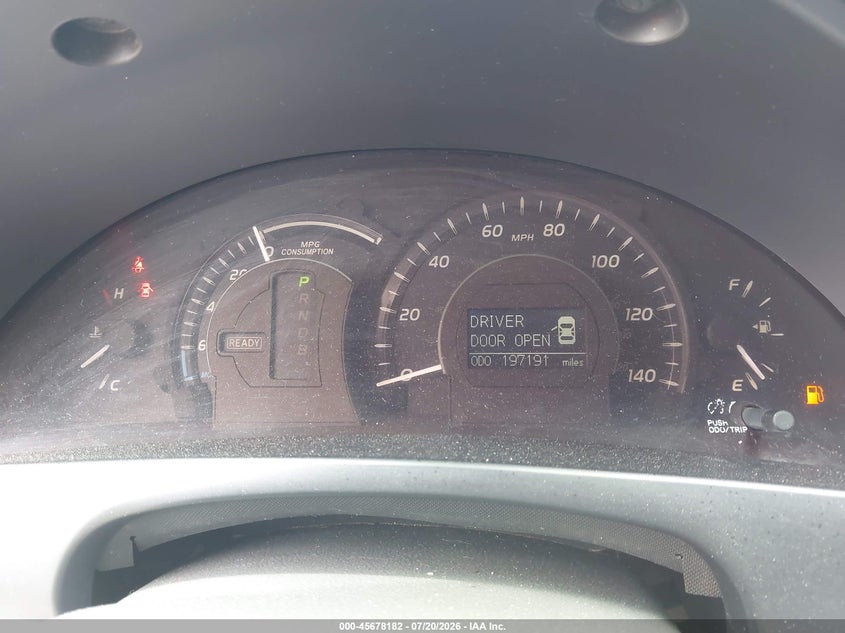 2007 Toyota Camry hybrid VIN JTNBB46K373040807 IAAI salvage auction — NORMAL WEAR, Clear - Dealer Only (California), sold $425 on 2026-07-30 (photo 7)