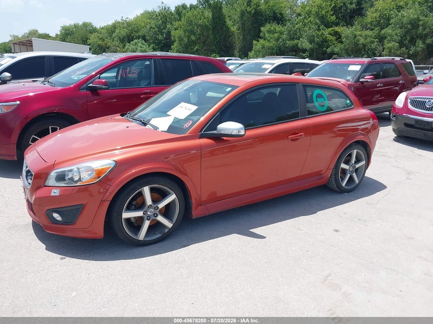 2012 Volvo C30 VIN YV1672MK9C2271350 IAAI salvage auction — NORMAL WEAR, Salvage Title, sold $350 on 2026-08-10 (photo 2)