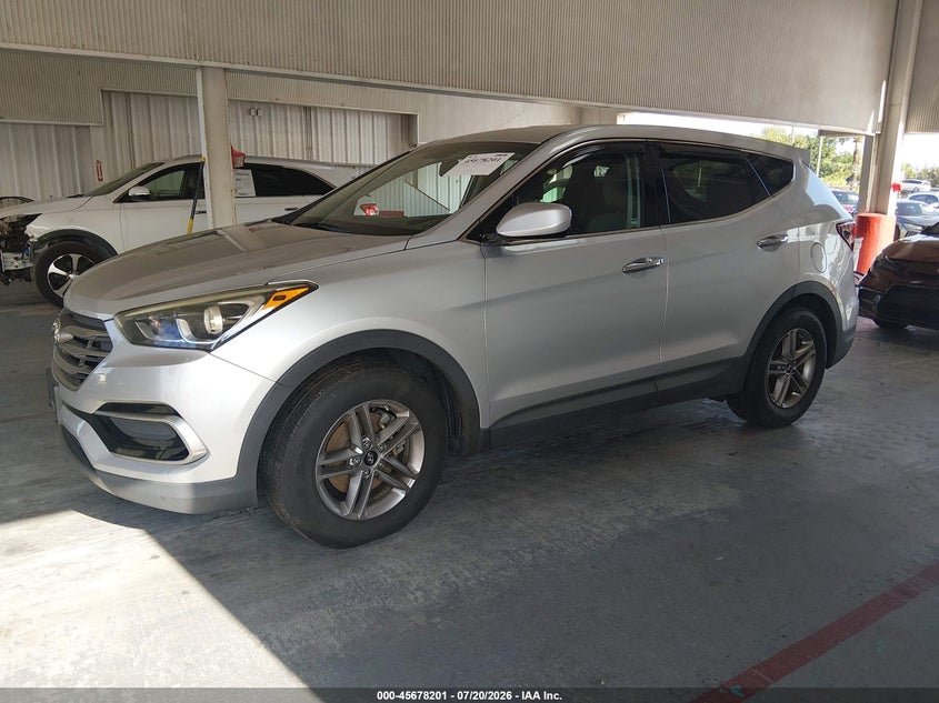 2017 Hyundai Santa fe VIN 5XYZT3LB1HG458570 IAAI salvage auction — NORMAL WEAR, Clear (Florida), sold $1,350 on 2026-07-29 (photo 2)