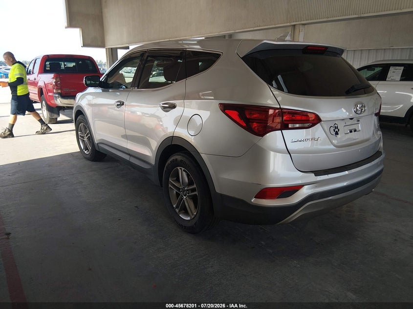 2017 Hyundai Santa fe VIN 5XYZT3LB1HG458570 IAAI salvage auction — NORMAL WEAR, Clear (Florida), sold $1,350 on 2026-07-29 (photo 3)