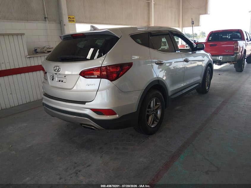 2017 Hyundai Santa fe VIN 5XYZT3LB1HG458570 IAAI salvage auction — NORMAL WEAR, Clear (Florida), sold $1,350 on 2026-07-29 (photo 4)
