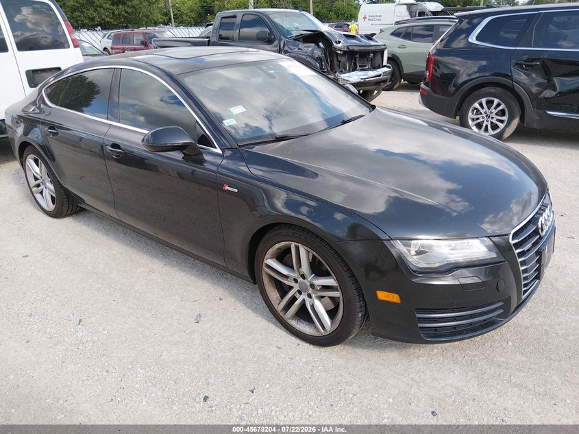 2012 Audi A7 VIN WAUYGAFC3CN147701 IAAI salvage auction — NORMAL WEAR, Clear (Illinois), sold $775 on 2026-07-28 (photo 1)