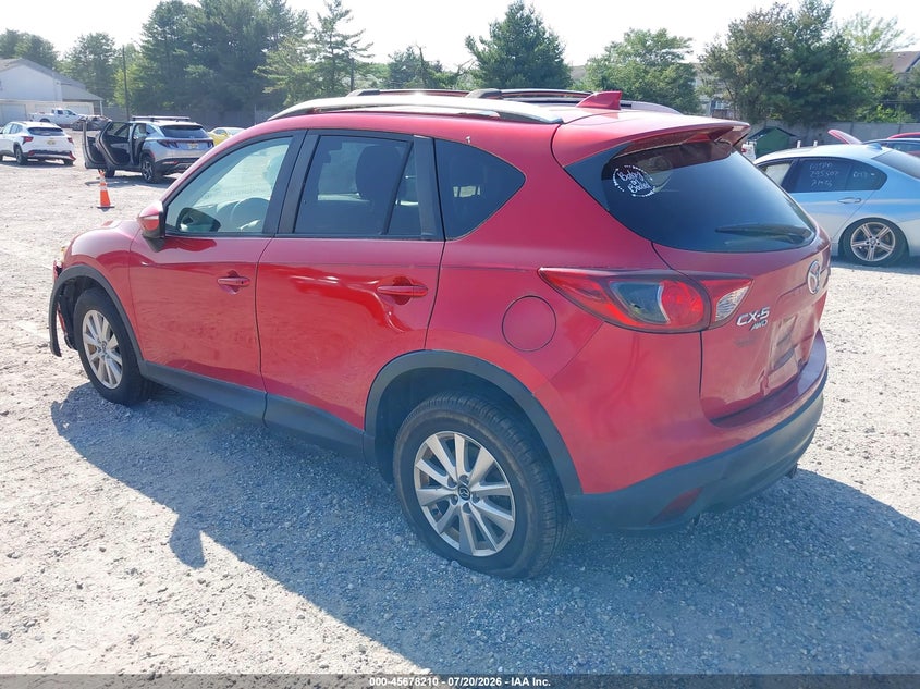 2015 Mazda Cx-5 VIN JM3KE4CY7F0492058 IAAI salvage auction — NORMAL WEAR, Clear (New Jersey), sold $200 on 2026-07-28 (photo 3)
