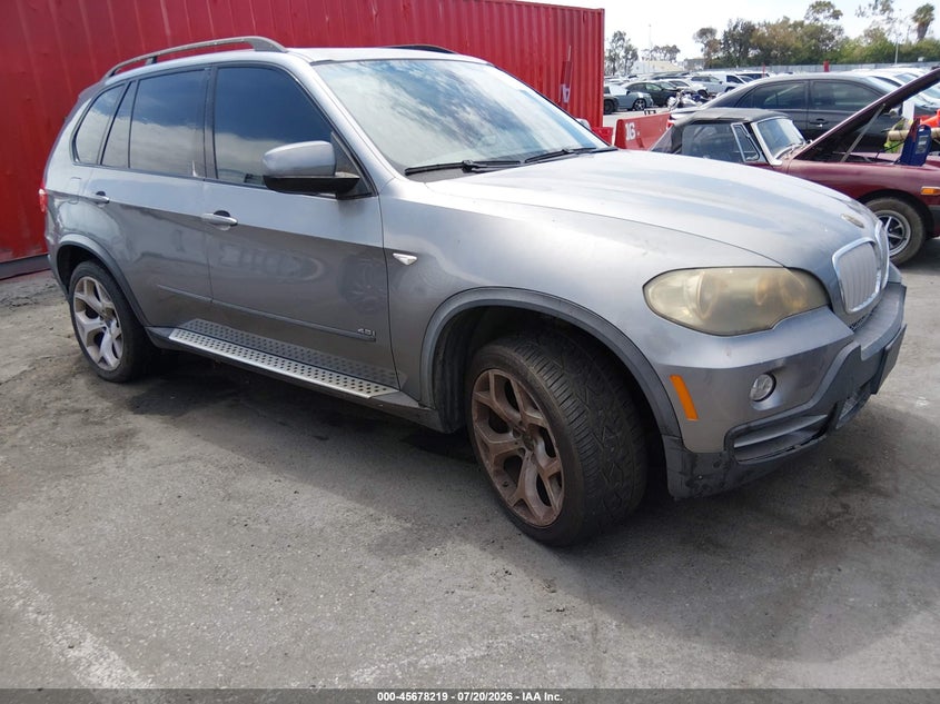 2007 BMW X5 VIN 5UXFE835X7LZ43036 IAAI salvage auction — NORMAL WEAR, Clear - Dealer Only (California), sold $250 on 2026-07-30 (photo 1)