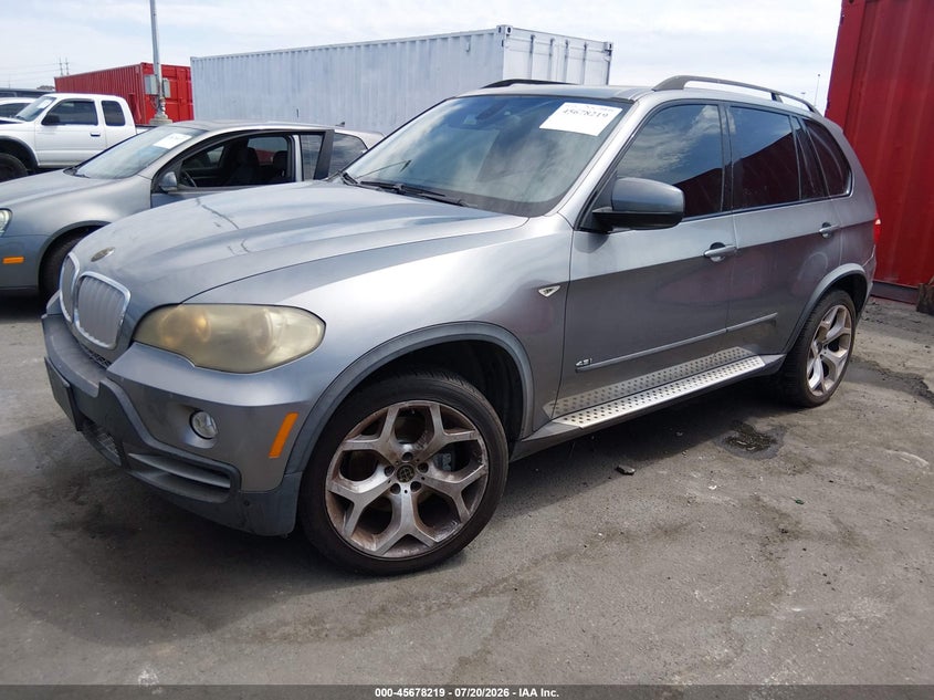 2007 BMW X5 VIN 5UXFE835X7LZ43036 IAAI salvage auction — NORMAL WEAR, Clear - Dealer Only (California), sold $250 on 2026-07-30 (photo 2)