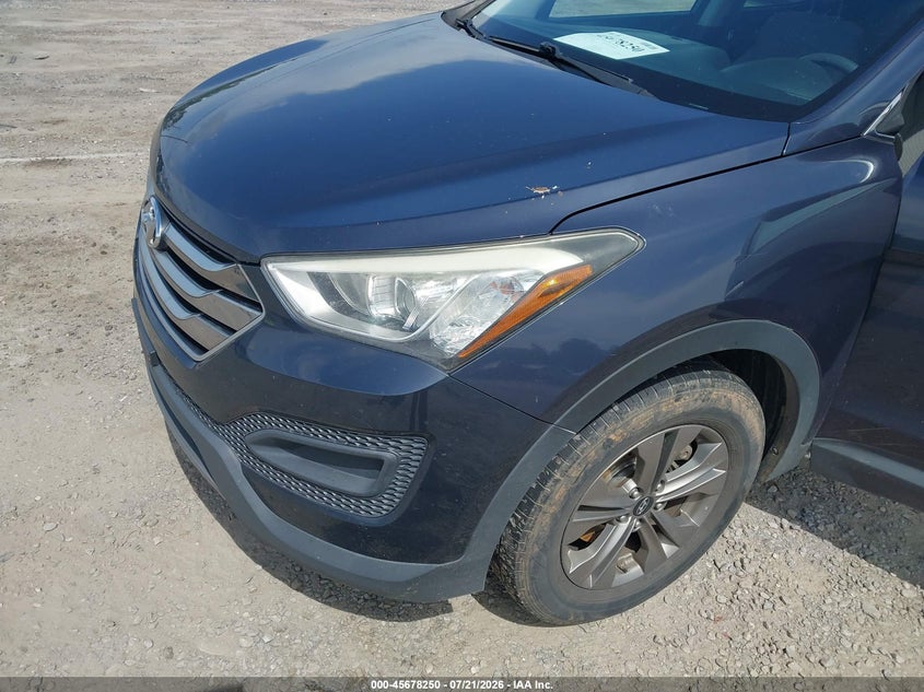 2016 Hyundai Santa fe VIN 5XYZT3LBXGG350088 IAAI salvage auction — NORMAL WEAR, Clear (North Carolina), sold $1,800 on 2026-07-31 (photo 6)