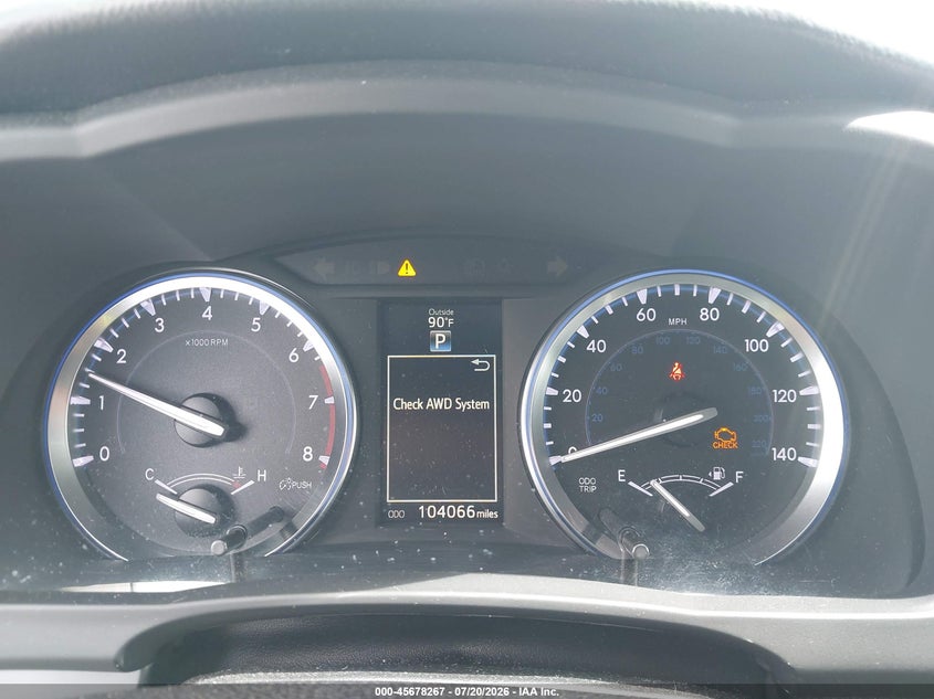 2015 Toyota Highlander VIN 5TDJKRFH4FS181870 IAAI salvage auction — NORMAL WEAR, Clear (Florida), sold $7,400 on 2026-07-29 (photo 7)