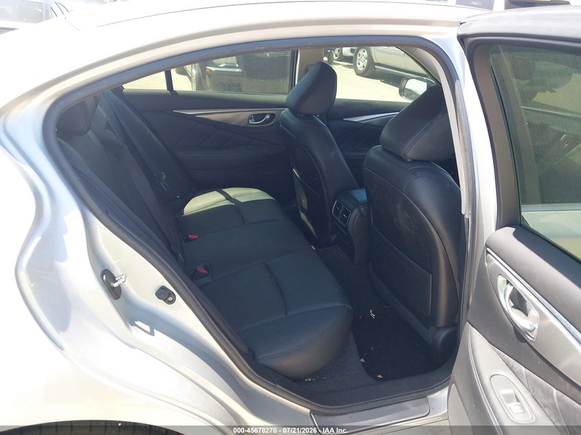 2015 Infiniti Q50 VIN JN1BV7AP6FM338036 IAAI salvage auction — NORMAL WEAR, Original (Texas), sold $700 on 2026-07-28 (photo 8)