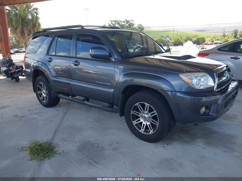 2007 Toyota 4runner VIN JTEBT14R178040898 IAAI salvage auction — NORMAL WEAR, Clear (Florida), sold $4,650 on 2026-07-28 (photo 1)