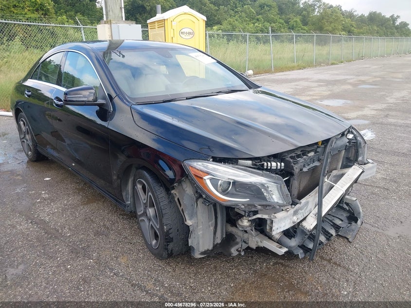 2014 Mercedes-benz Cla-klasse VIN WDDSJ4EB9EN103716 IAAI salvage auction — FRONT END, Salvage Title, sold $2,750 on 2026-08-18 (photo 1)