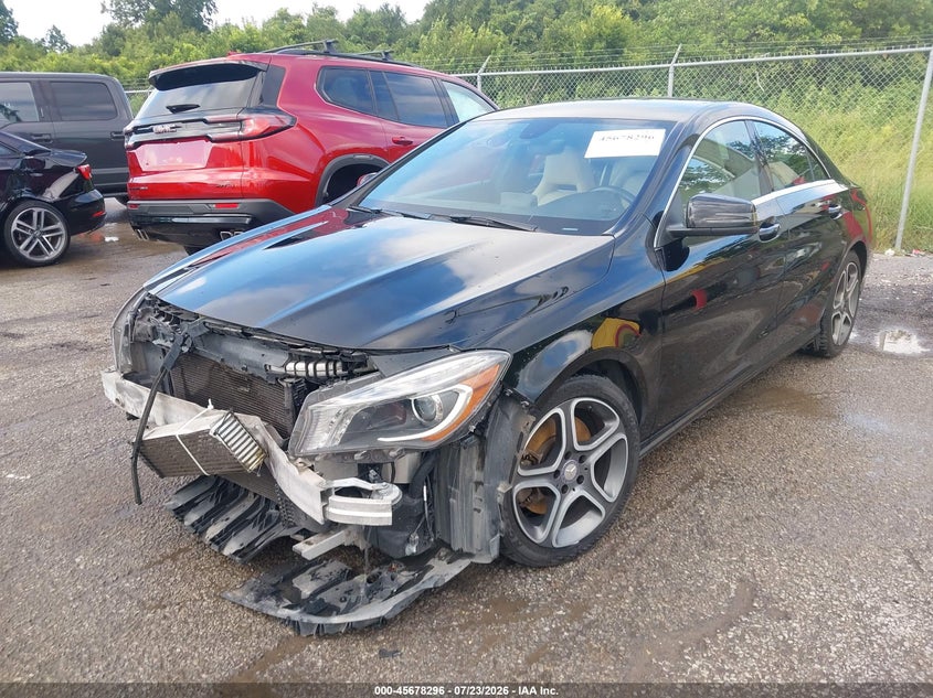 2014 Mercedes-benz Cla-klasse VIN WDDSJ4EB9EN103716 IAAI salvage auction — FRONT END, Salvage Title, sold $2,750 on 2026-08-18 (photo 2)