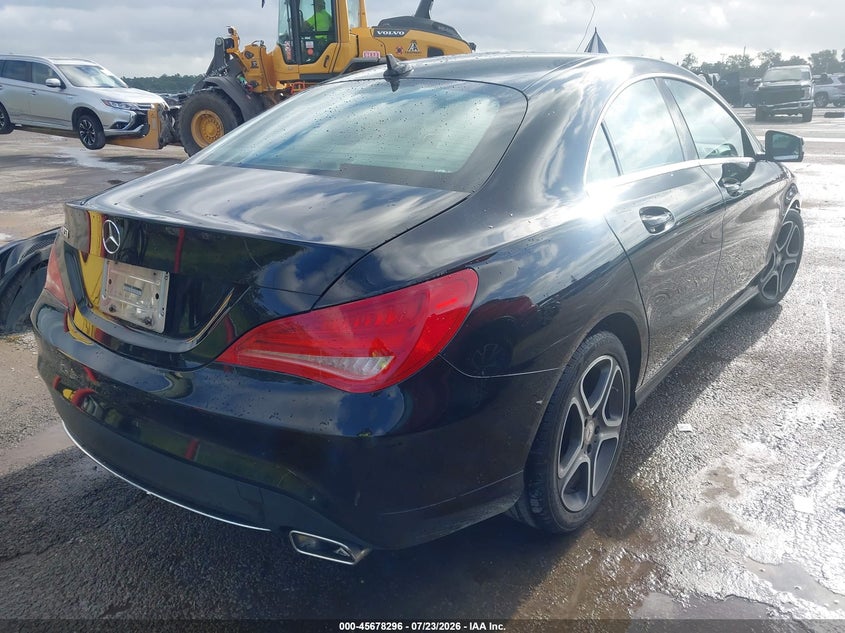 2014 Mercedes-benz Cla-klasse VIN WDDSJ4EB9EN103716 IAAI salvage auction — FRONT END, Salvage Title, sold $2,750 on 2026-08-18 (photo 4)