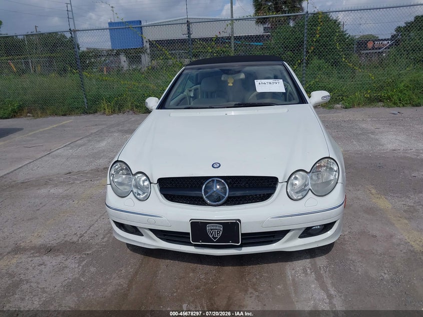 2008 Mercedes-benz Clk-class VIN WDBTK56F68F237101 IAAI salvage auction — NORMAL WEAR, Clear (Florida), sold $175 on 2026-07-29 (photo 6)