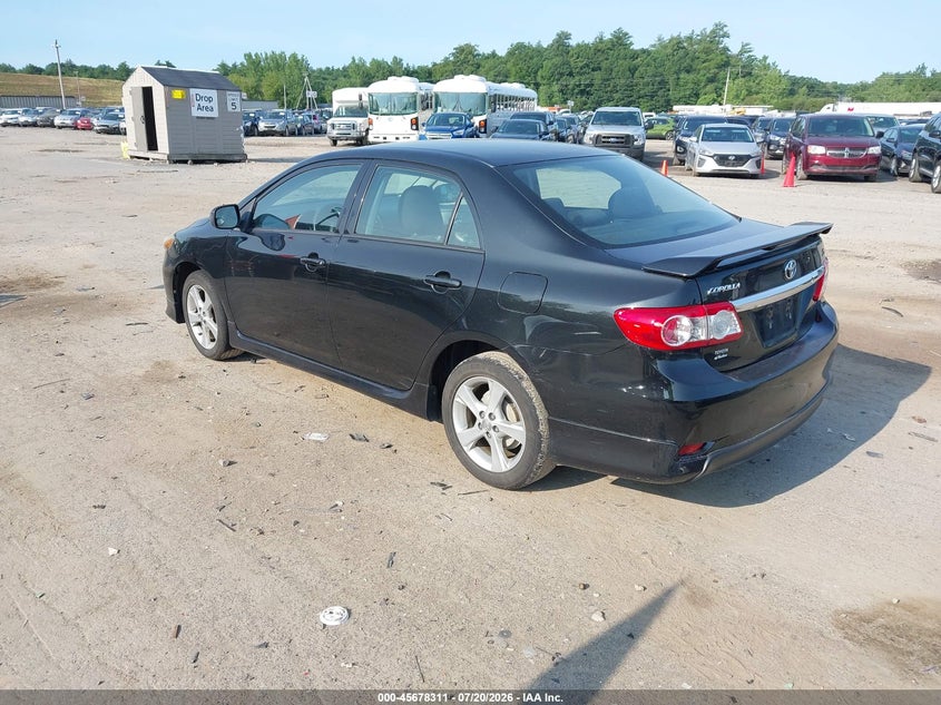 2011 Toyota Corolla VIN 2T1BU4EE0BC616458 IAAI salvage auction — NORMAL WEAR, Original (New Hampshire), sold $1,350 on 2026-07-24 (photo 3)