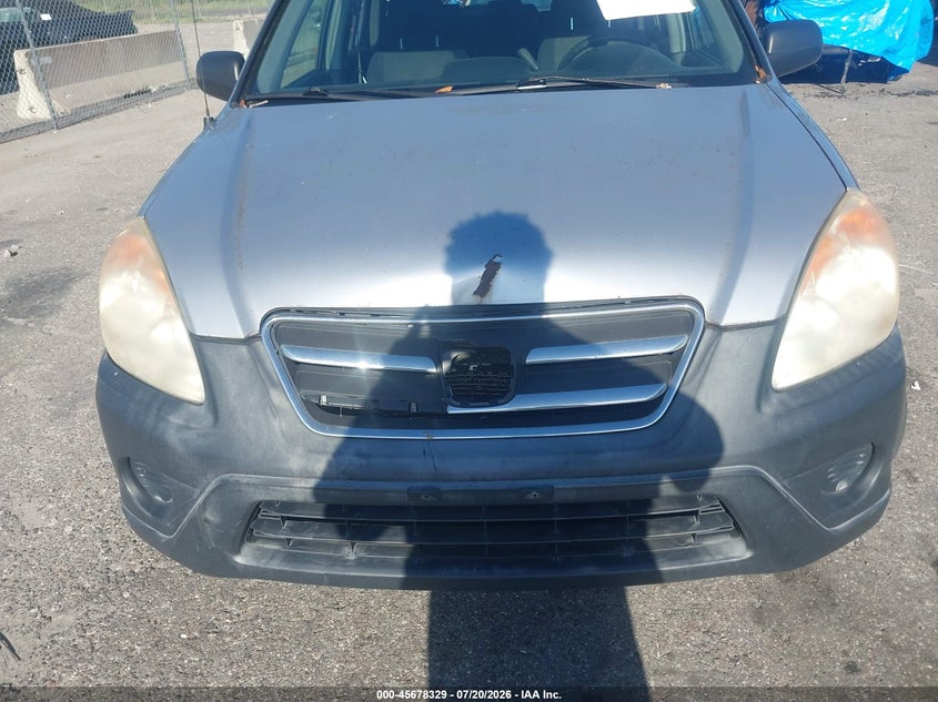 2005 Honda Cr-v VIN JHLRD78535C038786 IAAI salvage auction — NORMAL WEAR, Clear (Florida), sold $350 on 2026-07-28 (photo 6)