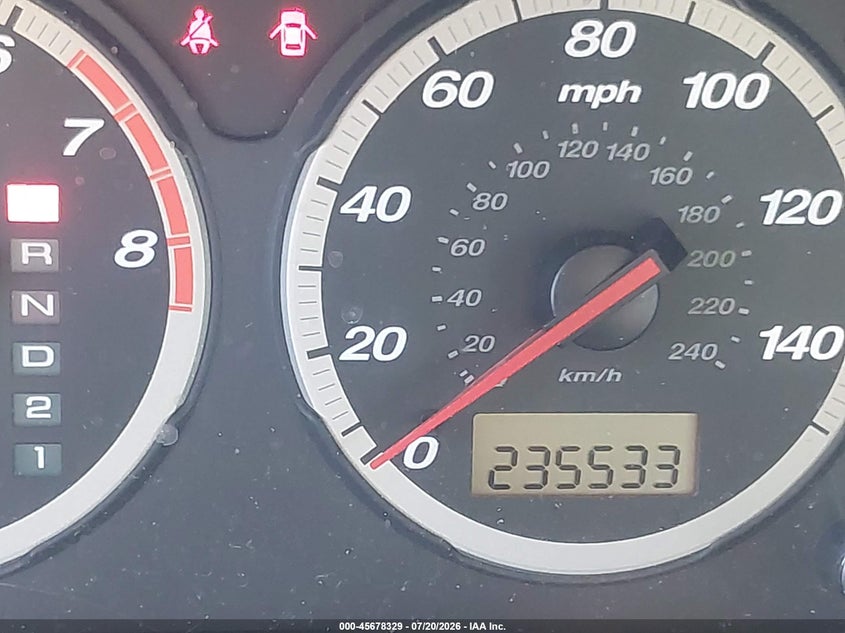 2005 Honda Cr-v VIN JHLRD78535C038786 IAAI salvage auction — NORMAL WEAR, Clear (Florida), sold $350 on 2026-07-28 (photo 7)