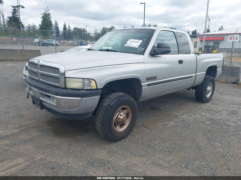 2002 Dodge Ram 2500 VIN 3B7KF23672M304476 IAAI salvage auction — REAR END, Bill Of Sale (Washington), sold $3,150 on 2026-07-29 (photo 2)