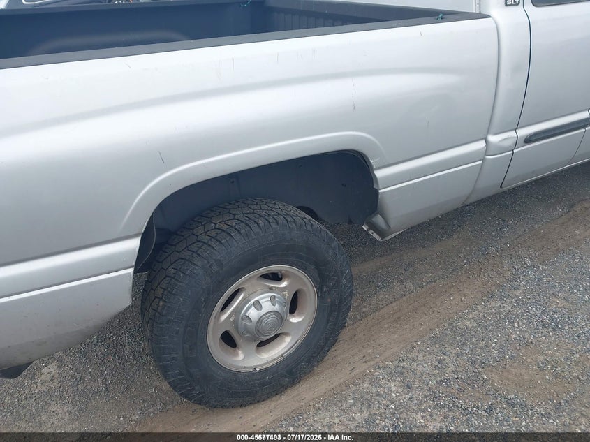 2002 Dodge Ram 2500 VIN 3B7KF23672M304476 IAAI salvage auction — REAR END, Bill Of Sale (Washington), sold $3,150 on 2026-07-29 (photo 6)