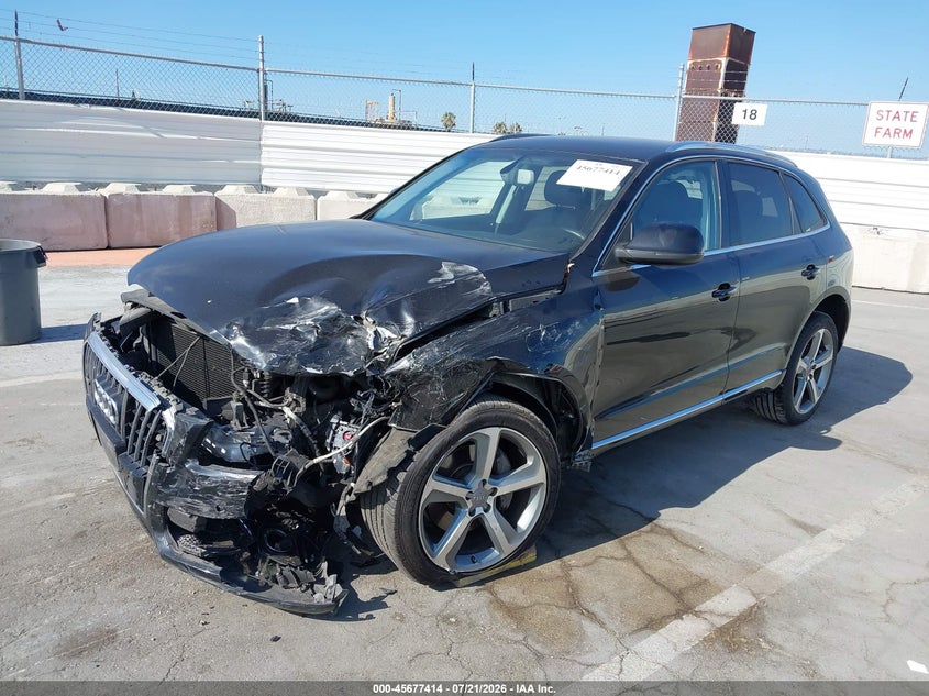 2014 Audi Q5 VIN WA1CMAFP1EA032169 IAAI salvage auction — FRONT END, Salvage Title, sold $900 on 2026-09-04 (photo 2)