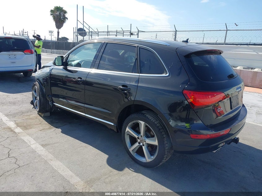 2014 Audi Q5 VIN WA1CMAFP1EA032169 IAAI salvage auction — FRONT END, Salvage Title, sold $900 on 2026-09-04 (photo 3)