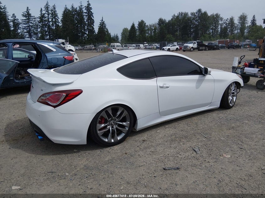 2015 Hyundai Genesis VIN KMHHU6KJ3FU129072 IAAI salvage auction — FRONT END, Clear-Dealer Only (Oregon), sold $75 on 2026-07-29 (photo 4)