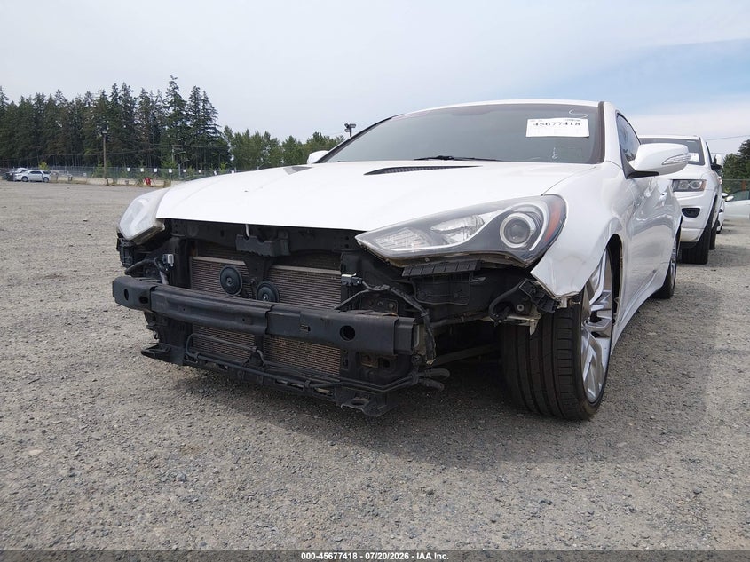 2015 Hyundai Genesis VIN KMHHU6KJ3FU129072 IAAI salvage auction — FRONT END, Clear-Dealer Only (Oregon), sold $75 on 2026-07-29 (photo 6)