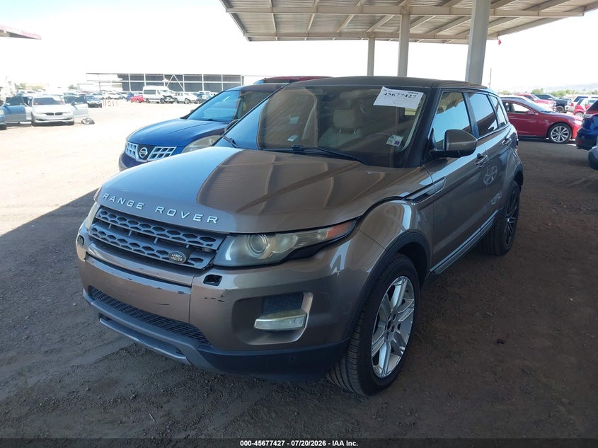 2015 Land rover Range rover evoque VIN SALVP2BG7FH014570 IAAI salvage auction — REAR END, Clear (Arizona), sold $25 on 2026-07-28 (photo 2)