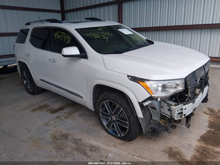 2018 Gmc Acadia VIN 1GKKNXLS4JZ241996 IAAI salvage auction — FRONT END, Wait Title, sold $2,600 on 2026-08-30 (photo 1)