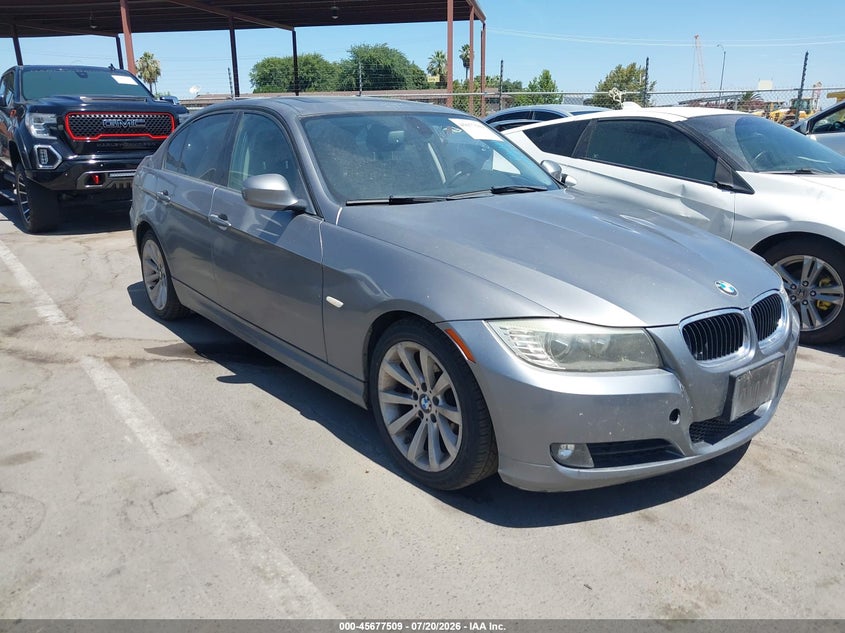 2011 BMW 3 series VIN WBAPH5G56BNM73281 IAAI salvage auction — NORMAL WEAR, Clear - Dealer Only (California), sold $925 on 2026-08-01 (photo 1)