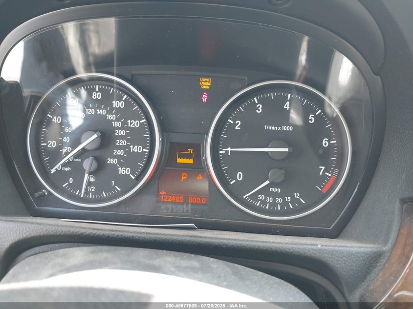 2011 BMW 3 series VIN WBAPH5G56BNM73281 IAAI salvage auction — NORMAL WEAR, Clear - Dealer Only (California), sold $925 on 2026-08-01 (photo 7)