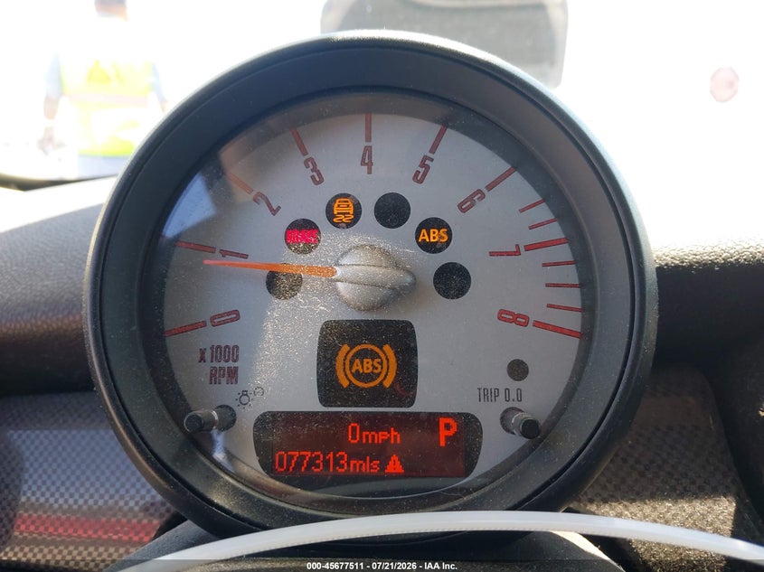 2013 Mini Hard top VIN WMWSV3C59DT388852 IAAI salvage auction — LEFT REAR, Wait Title, sold $1,600 on 2026-08-29 (photo 7)