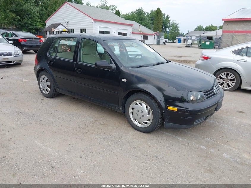 2003 Volkswagen Golf VIN 9BWGP61JX34009196 IAAI salvage auction — NORMAL WEAR, Original (Maine), sold $50 on 2026-07-27 (photo 1)