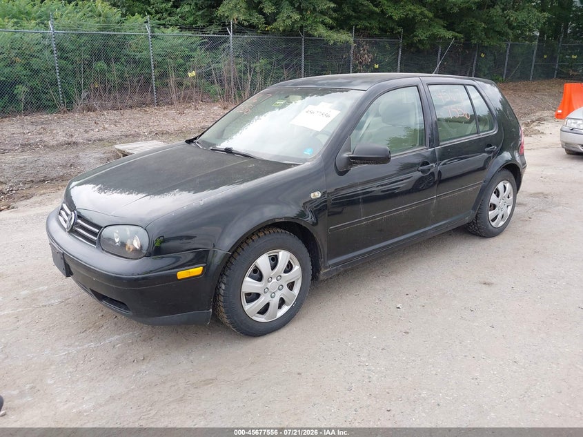 2003 Volkswagen Golf VIN 9BWGP61JX34009196 IAAI salvage auction — NORMAL WEAR, Original (Maine), sold $50 on 2026-07-27 (photo 2)