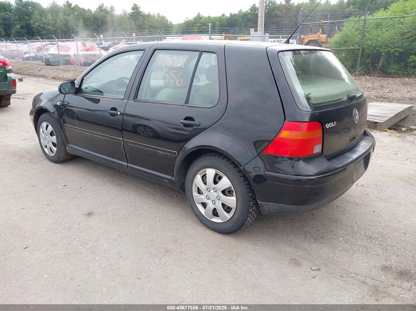 2003 Volkswagen Golf VIN 9BWGP61JX34009196 IAAI salvage auction — NORMAL WEAR, Original (Maine), sold $50 on 2026-07-27 (photo 3)