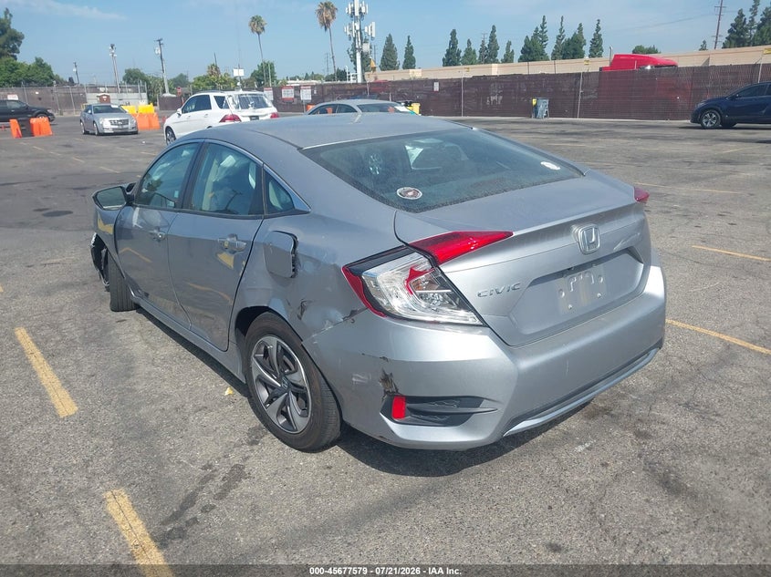 2020 Honda Civic VIN 19XFC2F66LE207867 IAAI salvage auction — LEFT SIDE, Salvage (California), sold $4,675 on 2026-08-03 (photo 3)