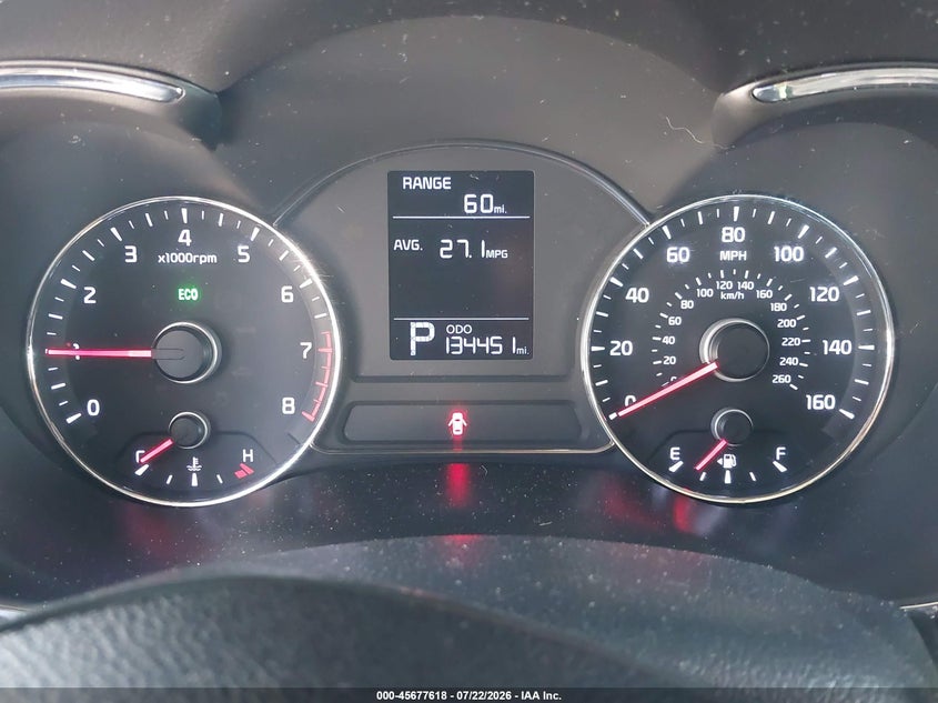 2015 Kia Forte VIN KNAFX4A66F5422265 IAAI salvage auction — LEFT FRONT, Salvage Title, sold $1,350 on 2026-08-01 (photo 7)